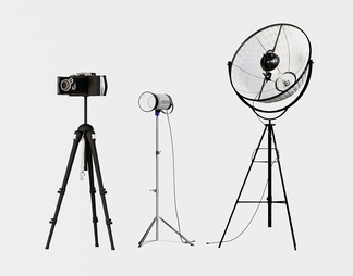 摄影器材，摄像设备，摄像机支架，补光灯