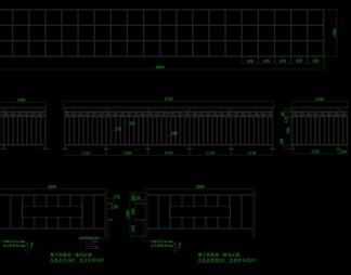 围栏_护栏_扶手CAD图纸