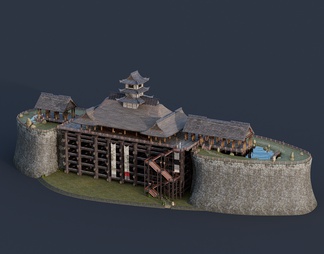 东方古代防御建筑-城堡