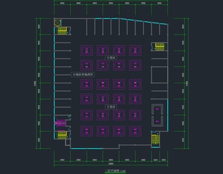 32套农贸菜市场建筑CAD施工图