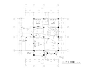 别墅建筑方案图纸，平面图，立面图