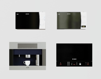 厨房设备，餐饮设备，咖啡机，微波炉，烤箱柜，电磁炉