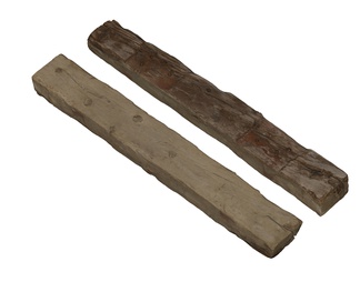 木头 铁路枕木 木梁 木材 柱子