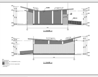 11x6m公共厕所j建筑施工图带天正