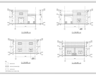 11X12M130平泵房天正建筑 施工图