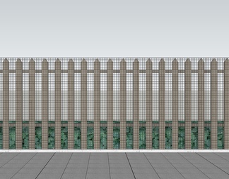 镂空围栏栅栏围墙