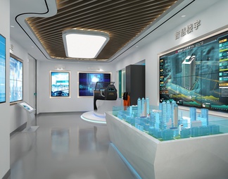 国家电网展厅 数字沙盘 VR设备 LED拼接屏
