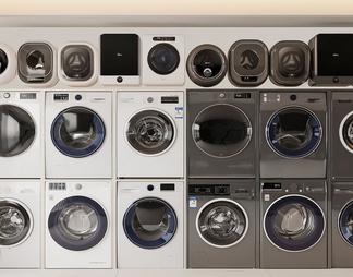 洗衣机组合 壁挂洗衣机 烘干机 滚筒洗衣机