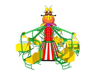 游乐设备蜜蜂登月车，蜜蜂踩单车，飞椅
