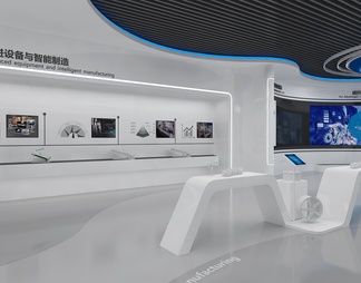 城市规划展厅 互动触摸一体机 滑轨魔屏 数字沙盘 全息投影 展示台