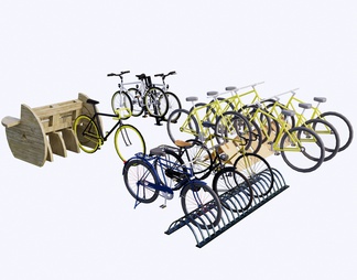 自行车架组合