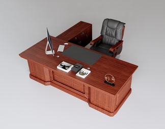 红木家具办公桌椅