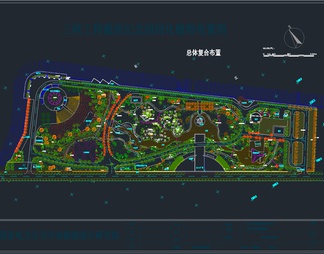 18套公墓陵园景观规划CAD施工图