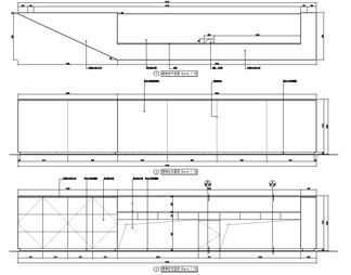 接待台施工详图  接待台 咨询台 服务台