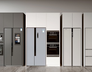 冰箱 冰箱柜 烤箱 智能冰箱 嵌入式冰箱 双开门冰箱 三开门冰箱