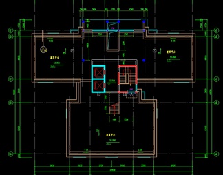 某高层住宅小区建筑施工CAD图