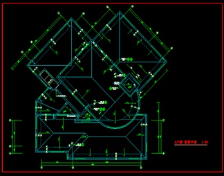 中国别墅CAD施工图