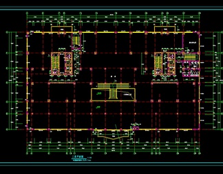 高层住宅楼建设施工CAD图纸