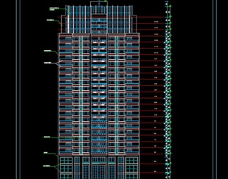 高层综合楼施工图