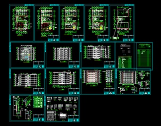 综合楼建筑施工图全套