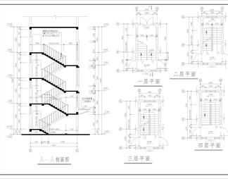 多层住宅建筑设计施工图