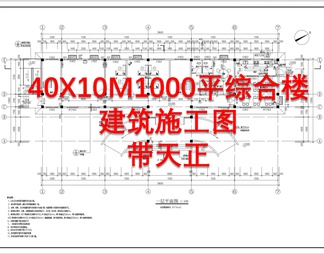 40X10M1000平综合楼