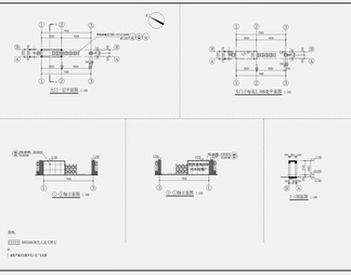 39X8.5M徽派水厂综合用房施工图