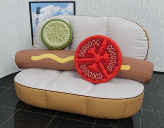 水果造型沙发