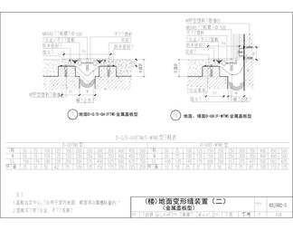 建筑变形缝节点图集合