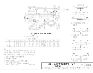 建筑变形缝节点图集合