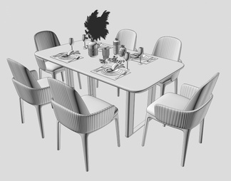 餐桌椅组合  餐桌   桌椅组合