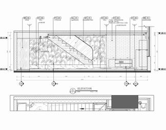 76㎡跃层公寓家装样板房室内施工图   家装 跃层 私宅 公寓 样板房