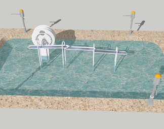 循环灌溉系统 庭院灌溉设备 水车