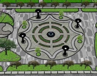 校园广场设计