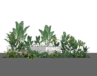 植物景观植物组团
