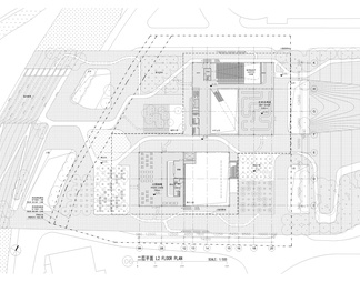 9套精品美术馆建筑设计CAD图纸
