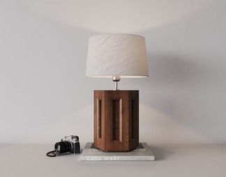 实木 造型 木雕 实木 台灯