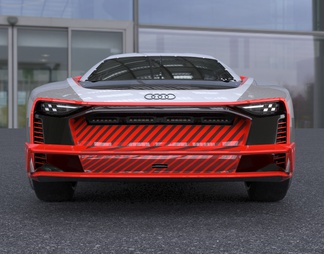 2022款奥迪S1赛车赛车汽车