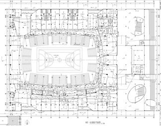 体育馆电气cad