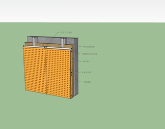 孔木吸声板安装