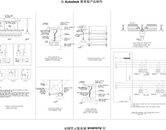 建筑电气施工常用节点详图