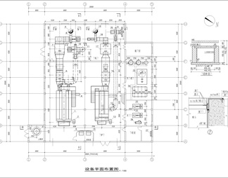 锅炉房CAD图纸