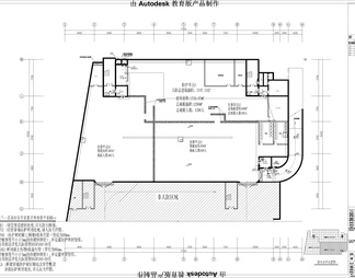 地下室人防工程水电风施工图