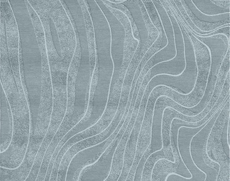 现代蓝灰色条纹地毯贴图