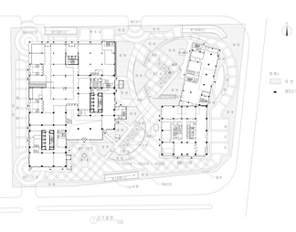 12套商业街商业综合体景观规划CAD施工图