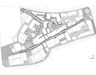 12套商业街商业综合体景观规划CAD施工图