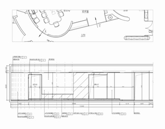 300㎡办公室施室内施工图  创意办公  办公楼  开敞办公室 独立办公室