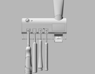 智能牙刷架