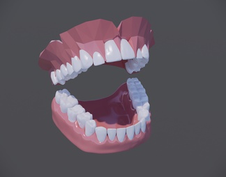 牙齿道具