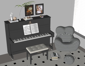 黑色烤漆钢琴 电子钢琴